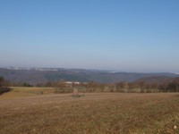 Blick über das Rheintal bei Rüdesheim